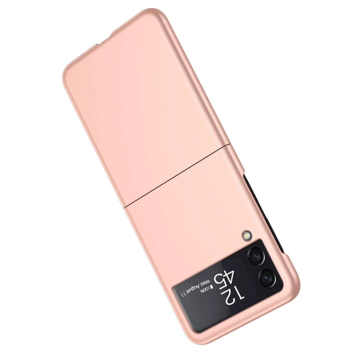 Pink Hard Shell Silicone Case - Samsung Galaxy Z Flip3 and Flip3 5G