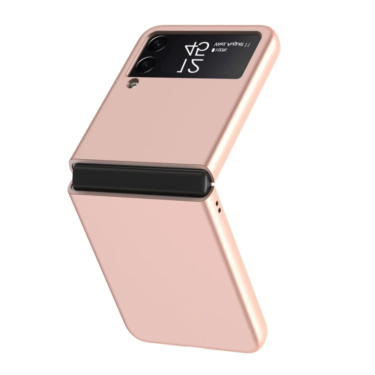 Pink Hard Shell Silicone Case - Samsung Galaxy Z Flip3 and Flip3 5G