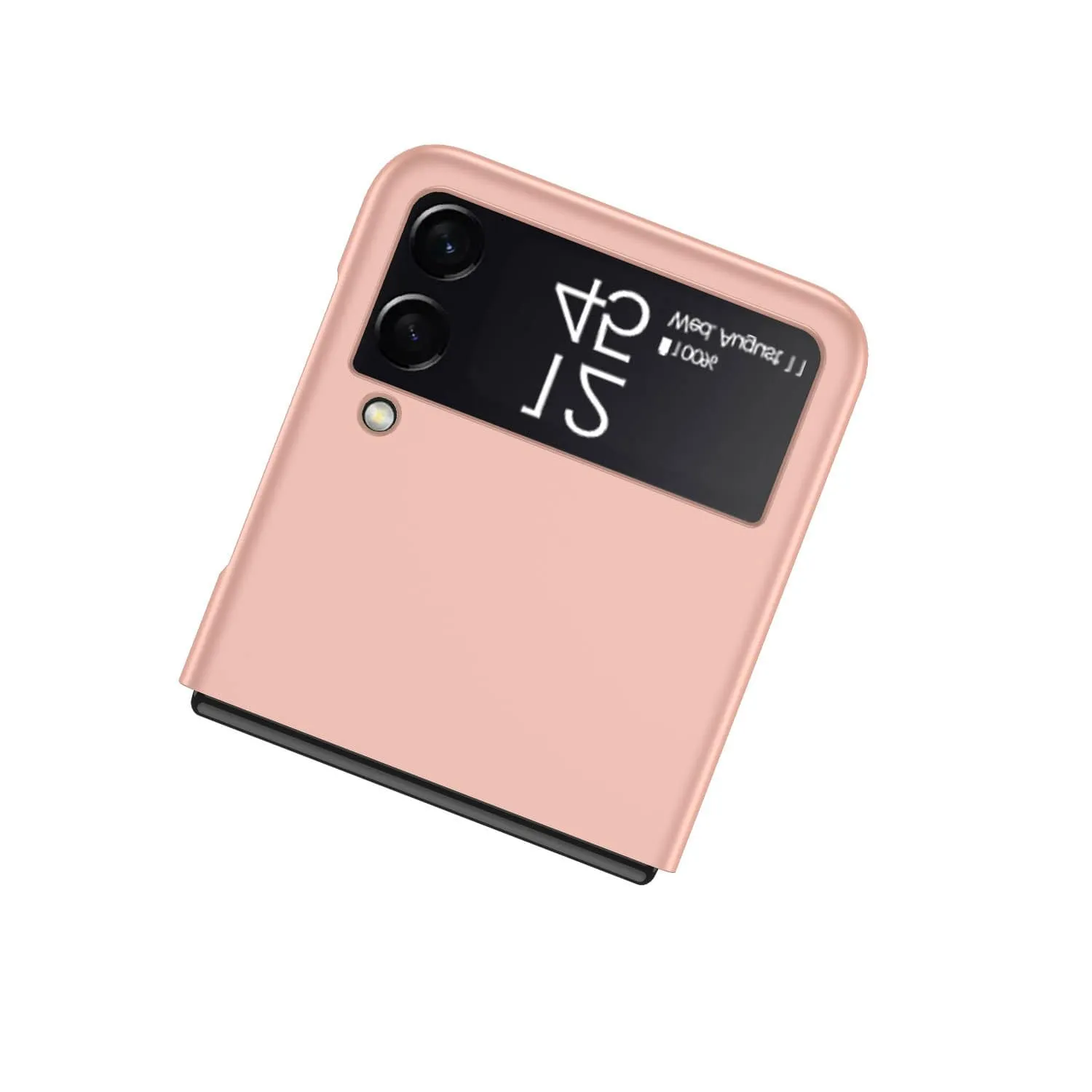 Pink Hard Shell Silicone Case - Samsung Galaxy Z Flip3 and Flip3 5G