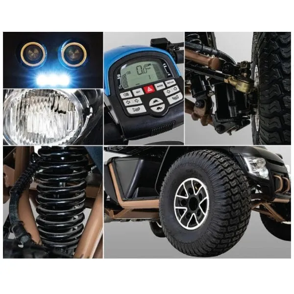 Pride Baja Wrangler 2 Heavy Duty Scooter