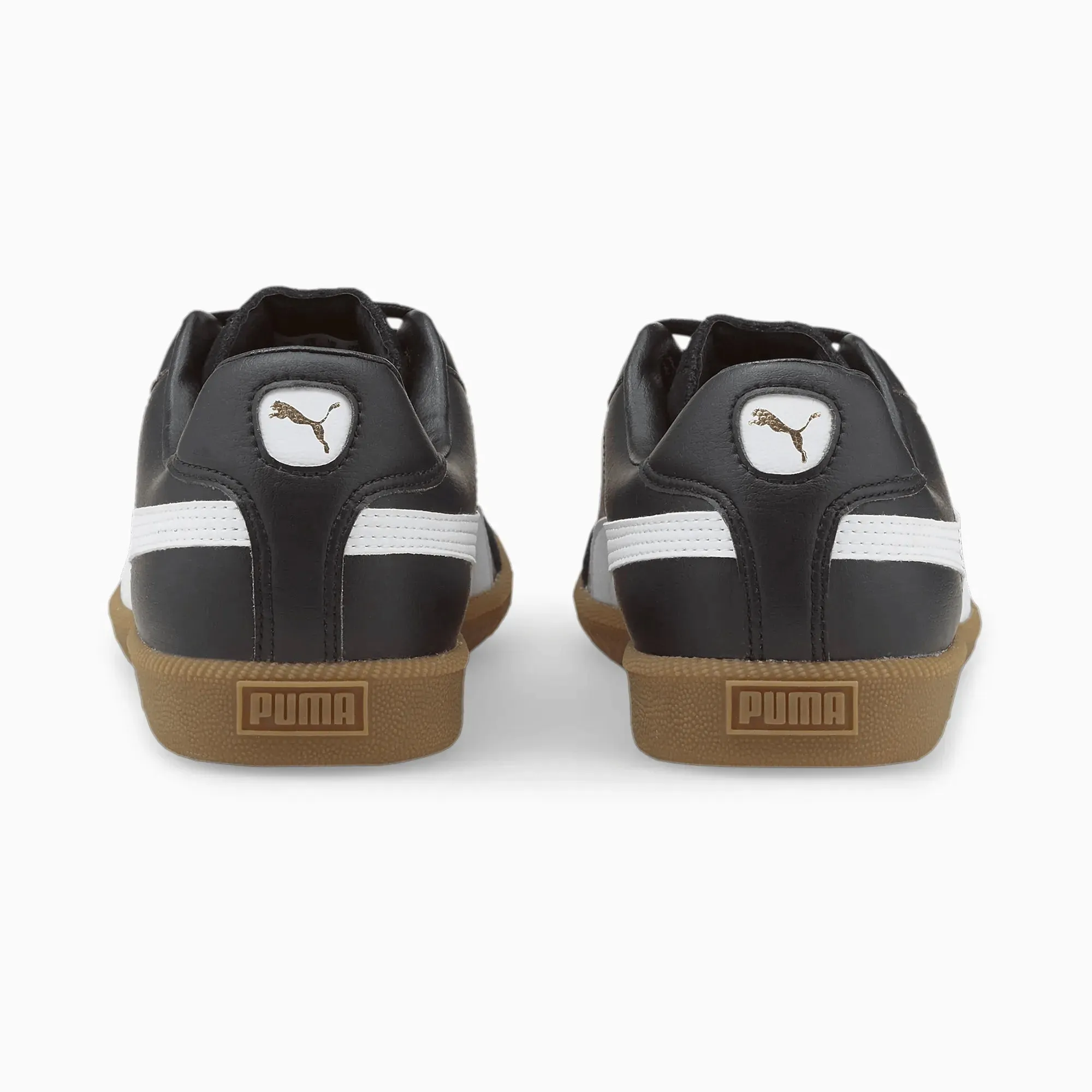 Puma King 21 Indoor - Black-White