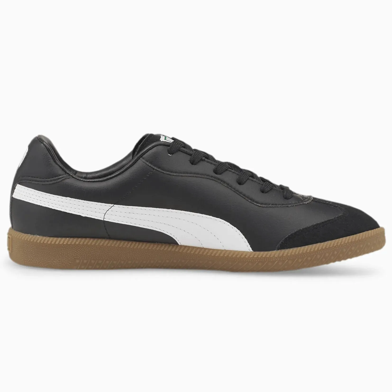 Puma King 21 Indoor - Black-White
