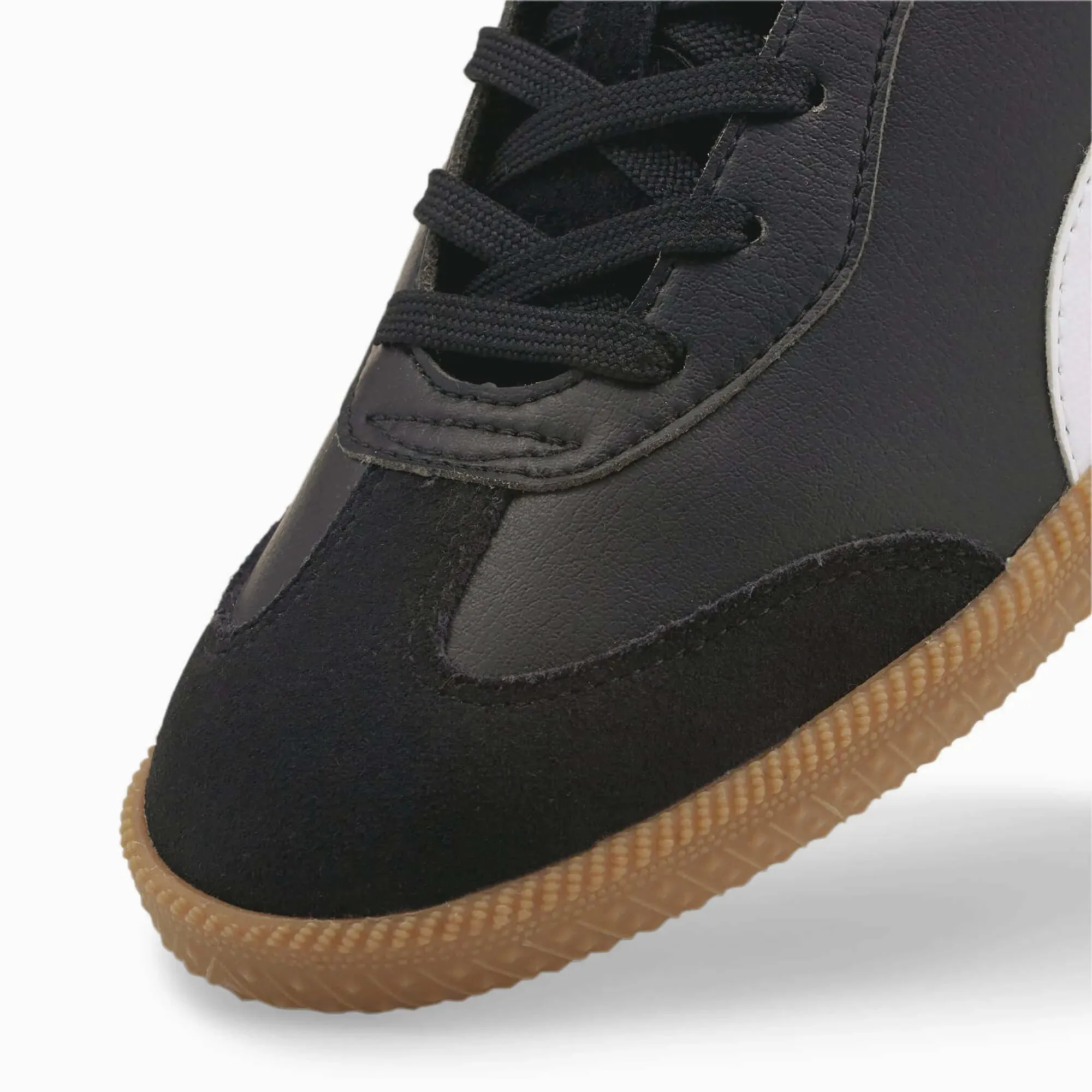 Puma King 21 Indoor - Black-White