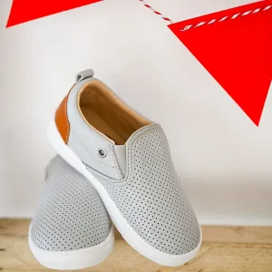 Quinn Slip On with Anti-Slip Sole - Gray