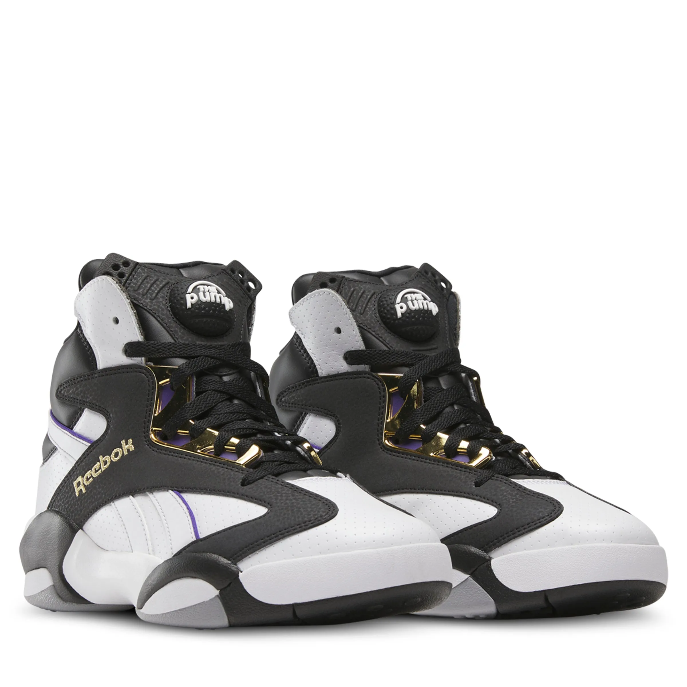 Reebok Shaq Attaq - White / Black / Gold