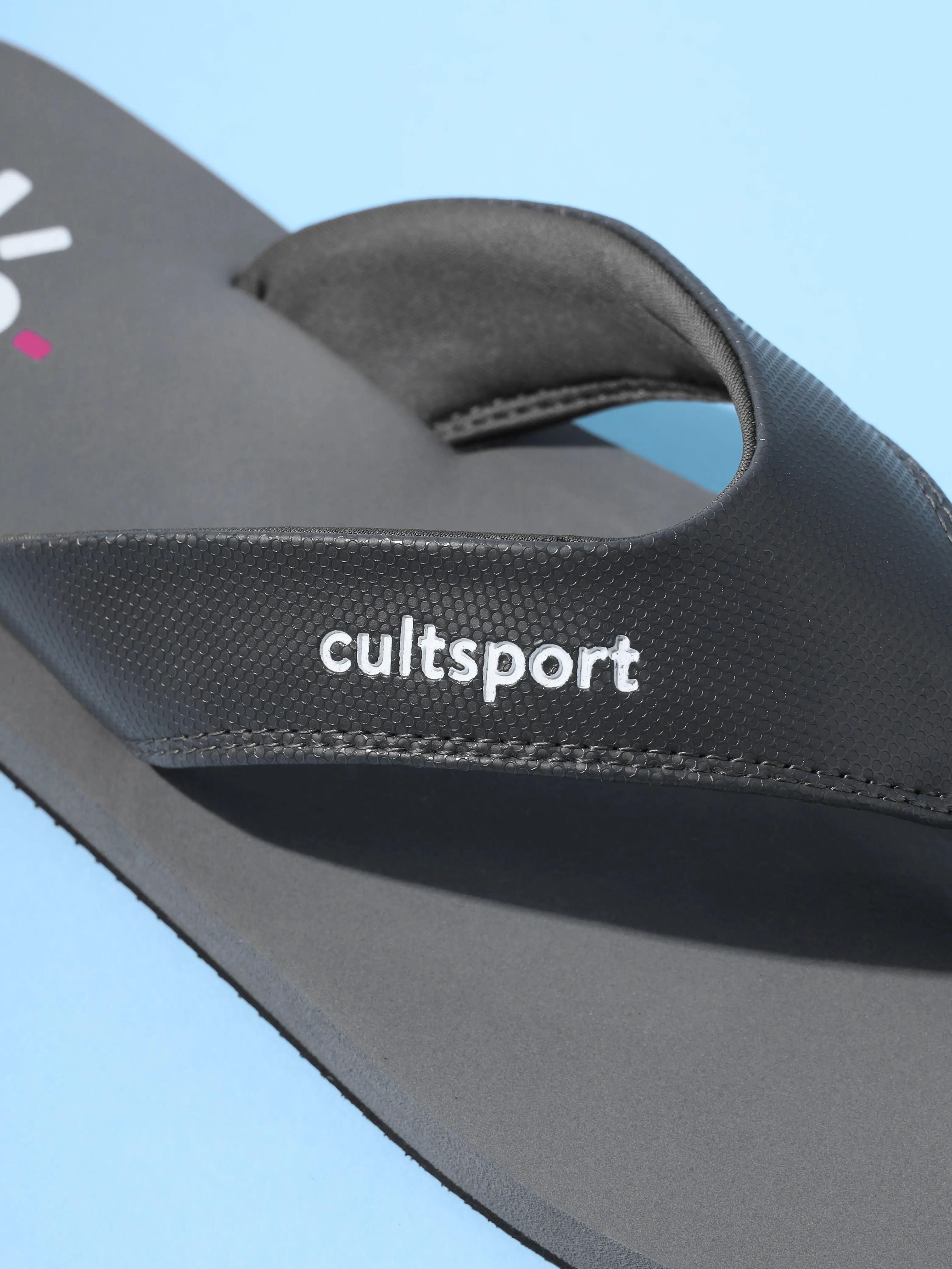 Repose Sweat Absorbing EVA Flip Flops - Dark Grey
