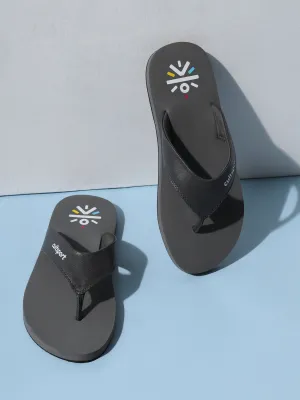 Repose Sweat Absorbing EVA Flip Flops - Dark Grey
