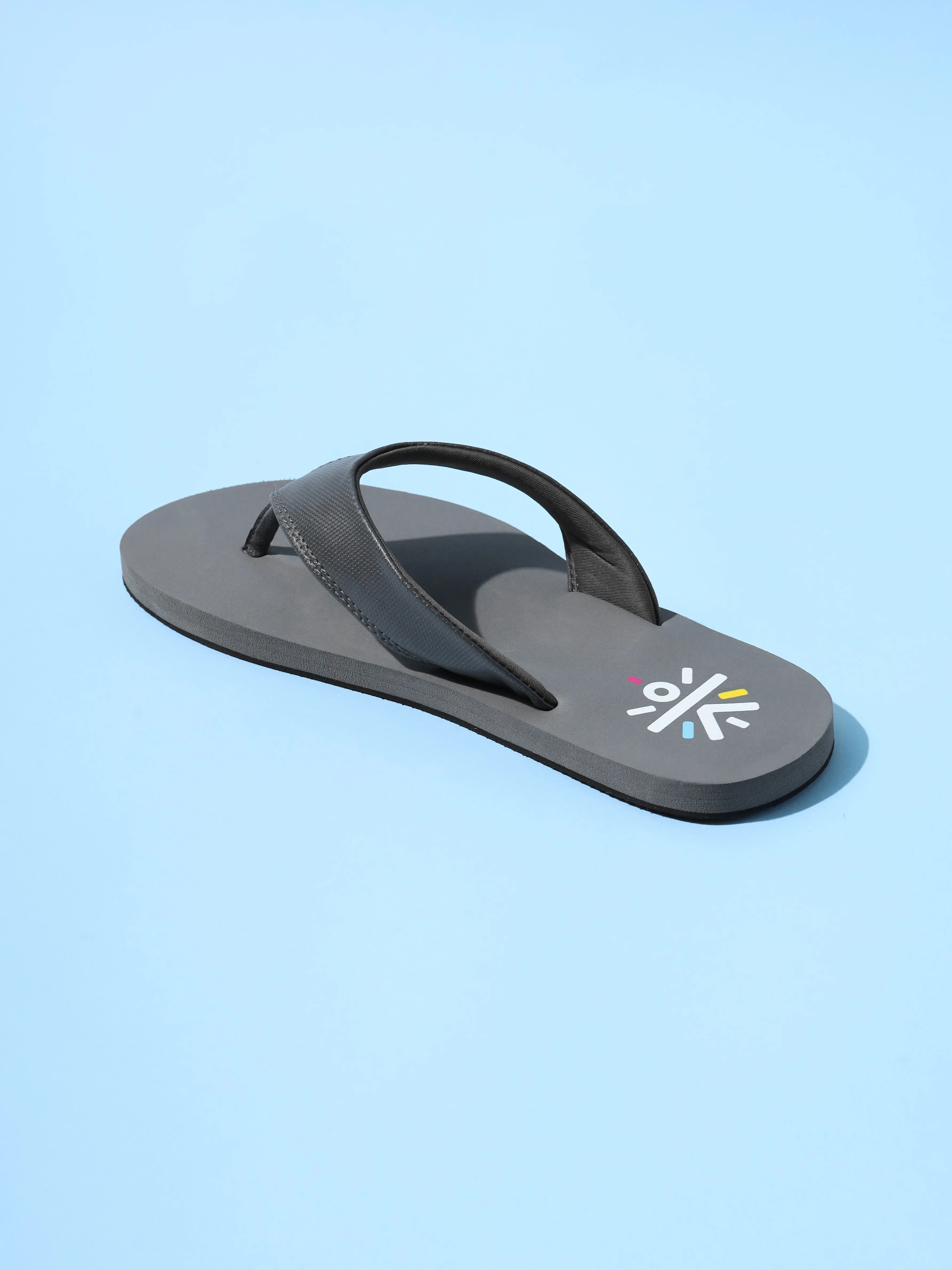 Repose Sweat Absorbing EVA Flip Flops - Dark Grey