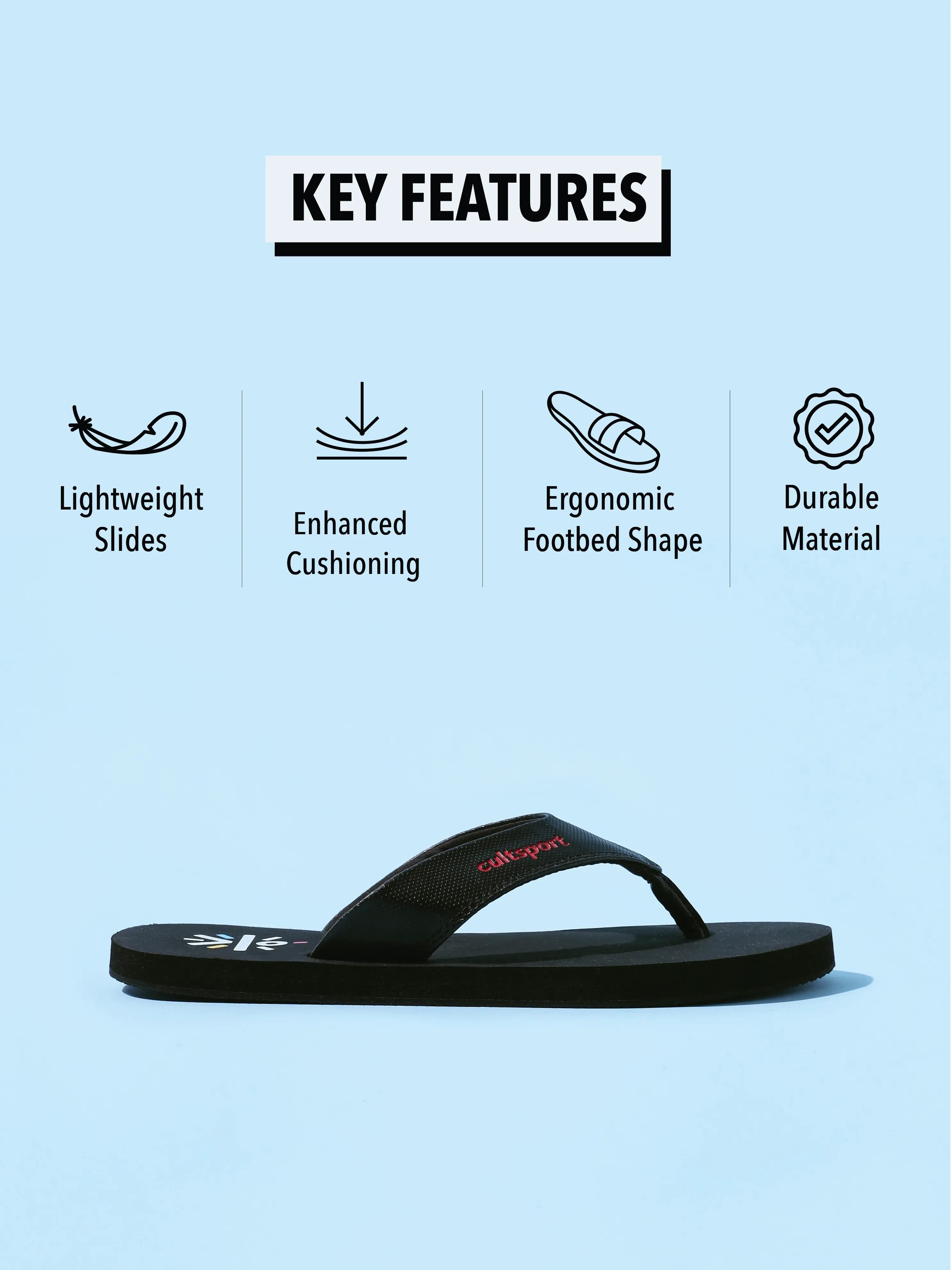 Repose Sweat Absorbing EVA Flip Flops