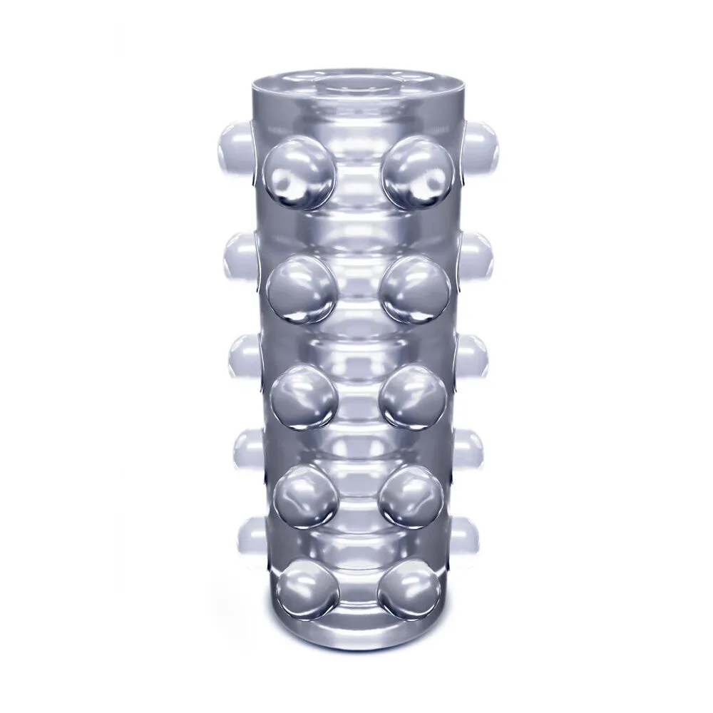 Rize Swich Self-Lubricating Glow-In-The-Dark Stroker Clear