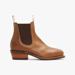 R.M.Williams - Comfort Lady Yearling - Raw Edge - Nutmeg