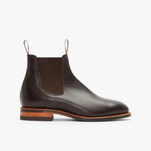 R.M.Williams - Dynamic Flex Craftsman - Brown Elastics - Raw Edge - Yearling Leather - Rum - H Fit