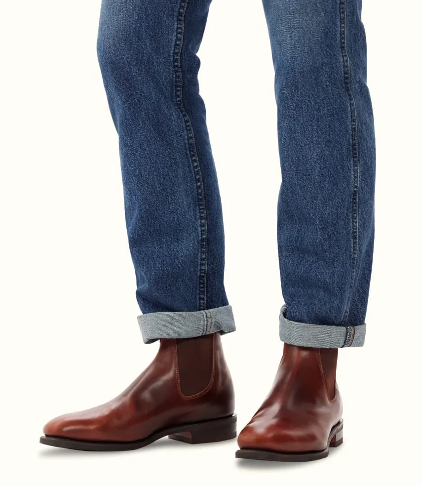 R.M.Williams - Dynamic Flex Craftsman - Pull Up Leather - Mid Brown - G Fit