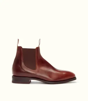 R.M.Williams - Dynamic Flex Craftsman - Pull Up Leather - Mid Brown - G Fit