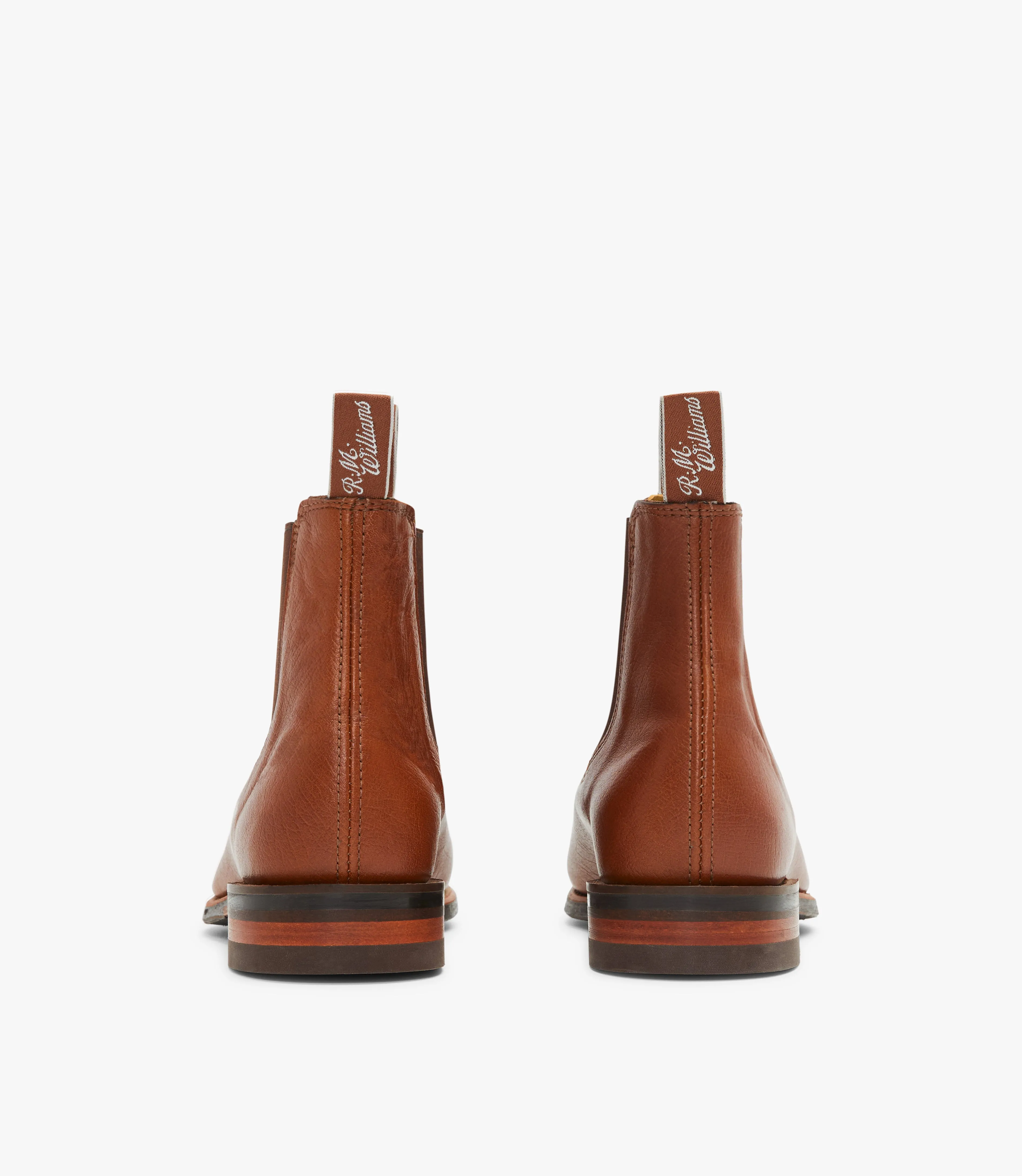 R.M.Williams - Dynamic Flex Craftsman - Raw Edge - Kangaroo Leather - Tanbark - G Fit