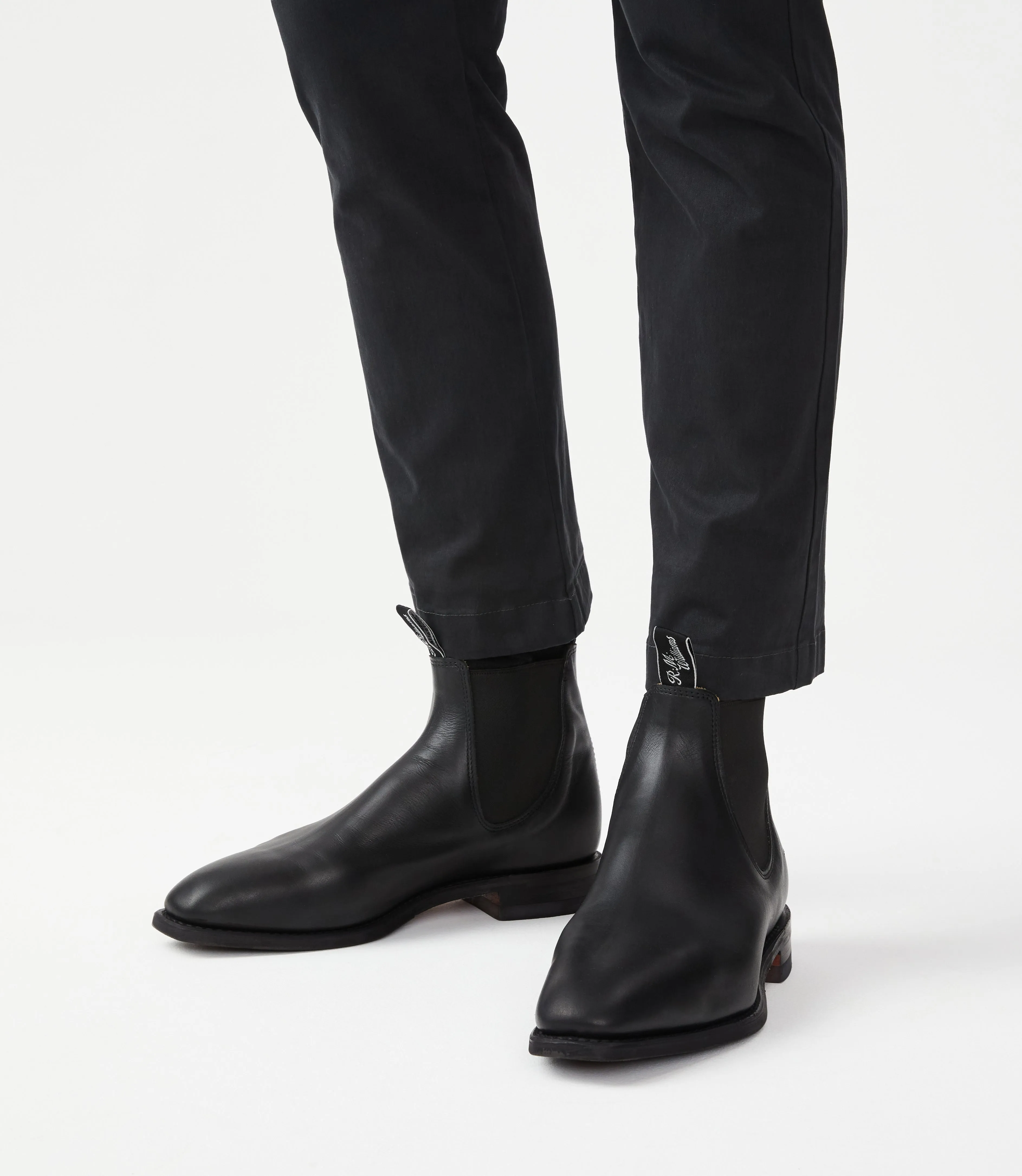 R.M.Williams - Dynamic Flex Craftsman - Yearling Leather - Black - G Fit