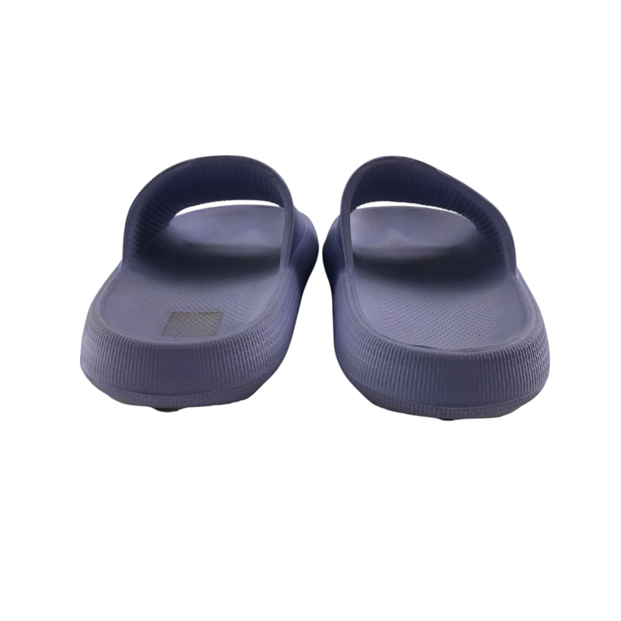 Sandals shoe size 12.5 junior purple plain slip-on