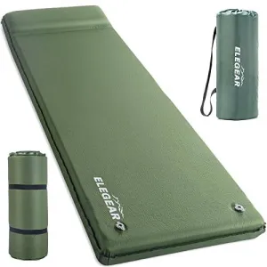 Self Inflating Sleeping Pad, 3.1" Ultra-Thick Memory Foam Camping Pad
