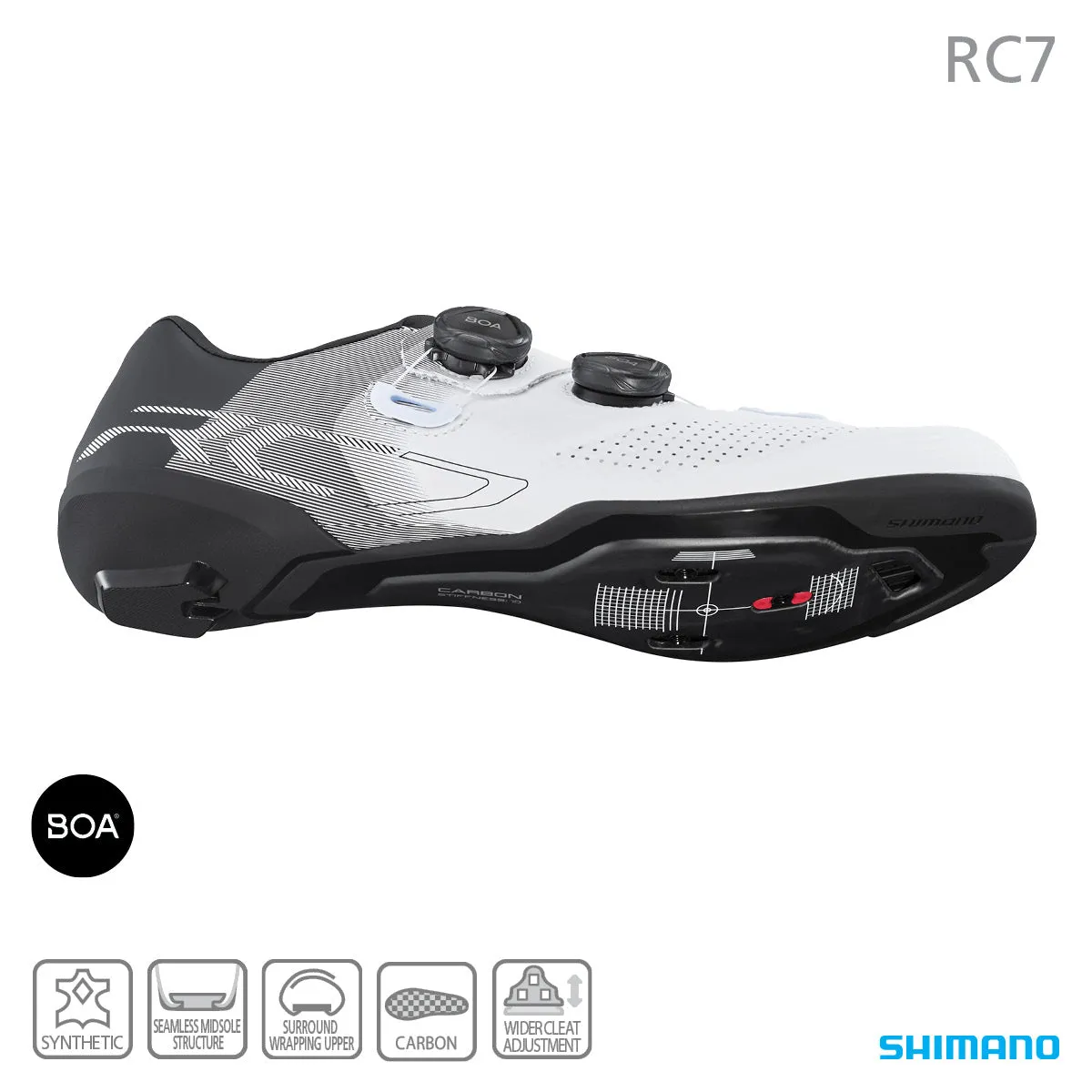 Shimano RC7 Wide Fit Road Shoe
