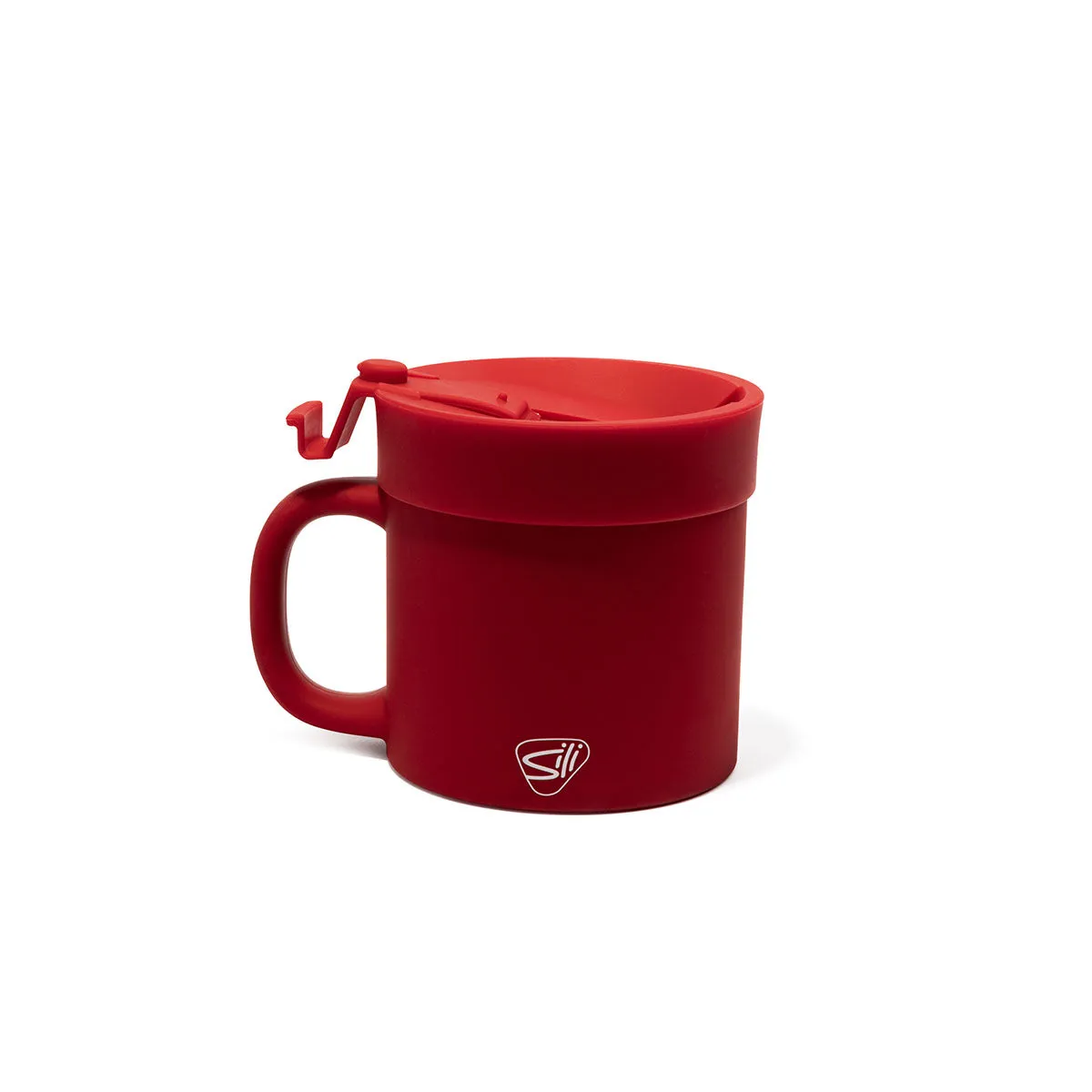 Silipint Silicone 16 oz Coffee Mug With Flip Lid