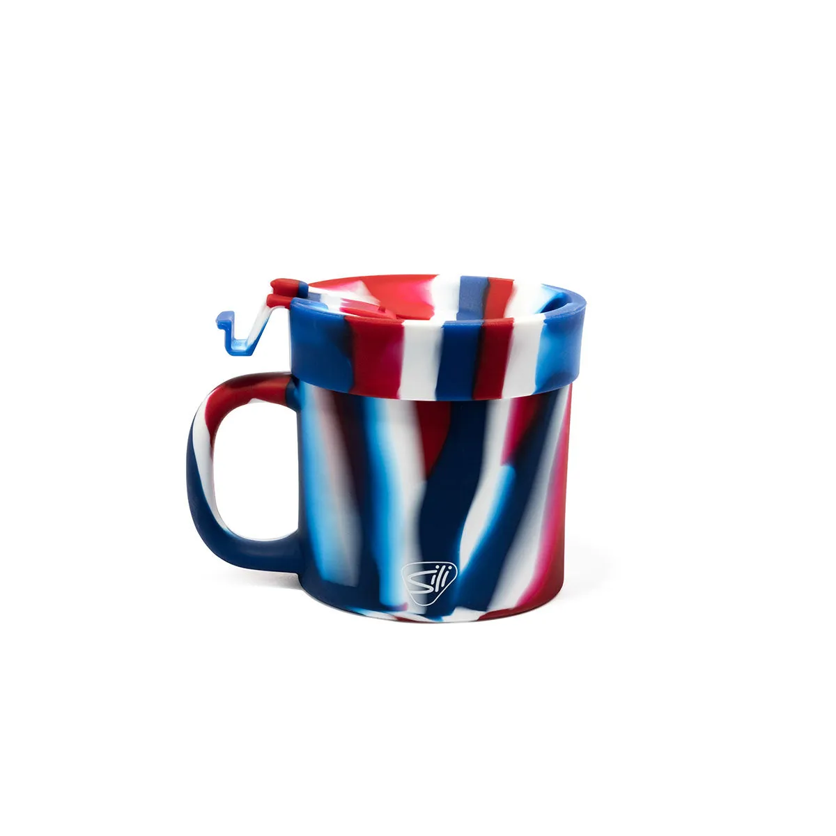Silipint Silicone 16 oz Coffee Mug With Flip Lid