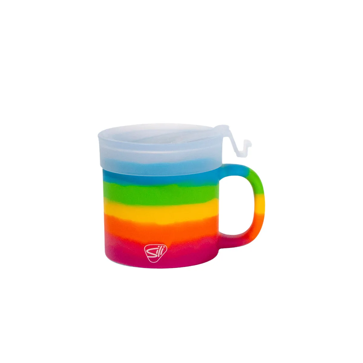 Silipint Silicone 16 oz Coffee Mug With Flip Lid