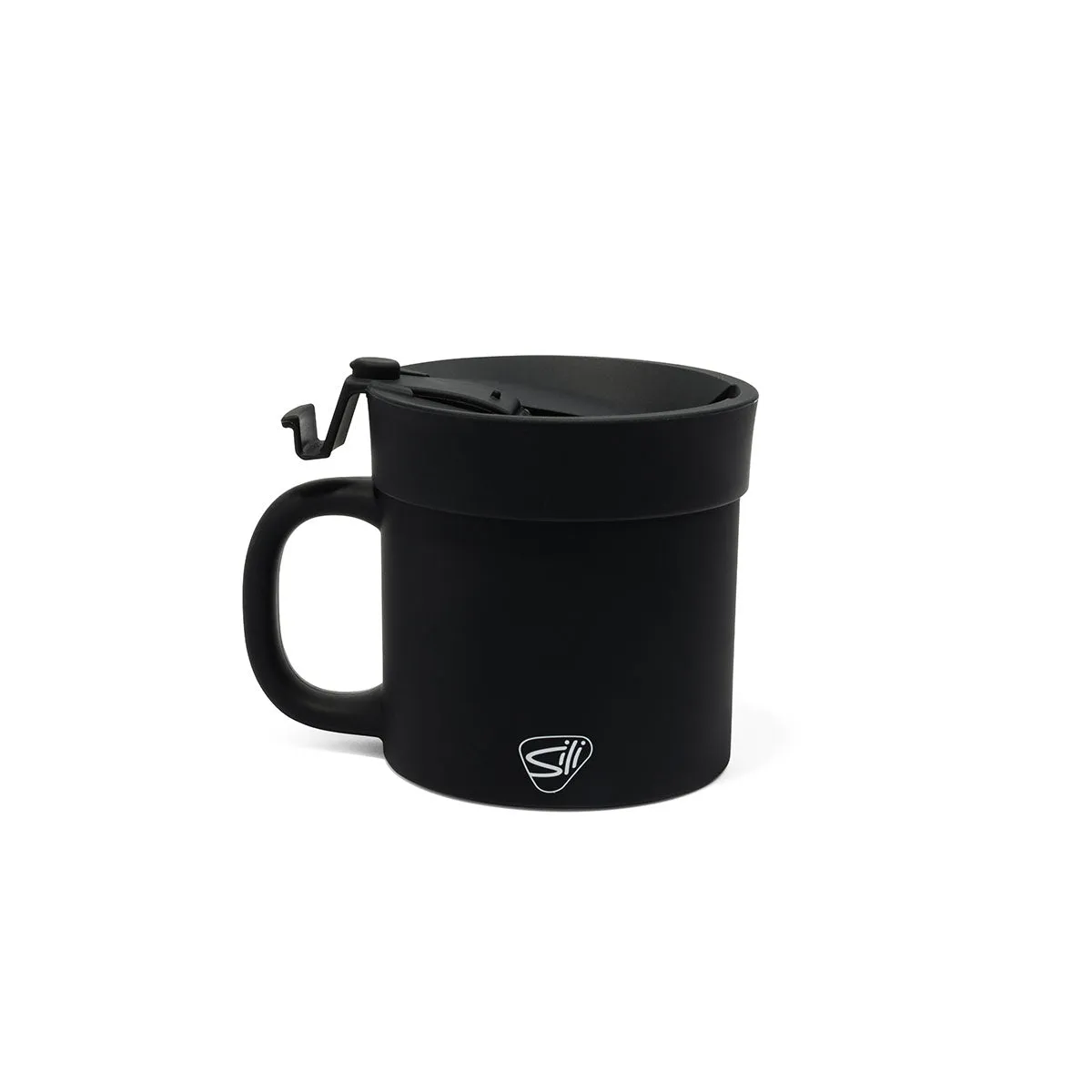 Silipint Silicone 16 oz Coffee Mug With Flip Lid
