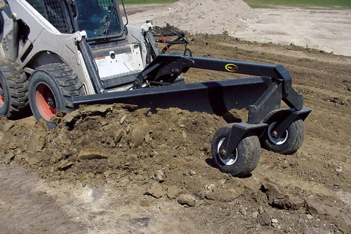 Skid Steer Dozer Blade | Versa Blade-Industrial 6-Way Dozer Blade/Grader/Leveler