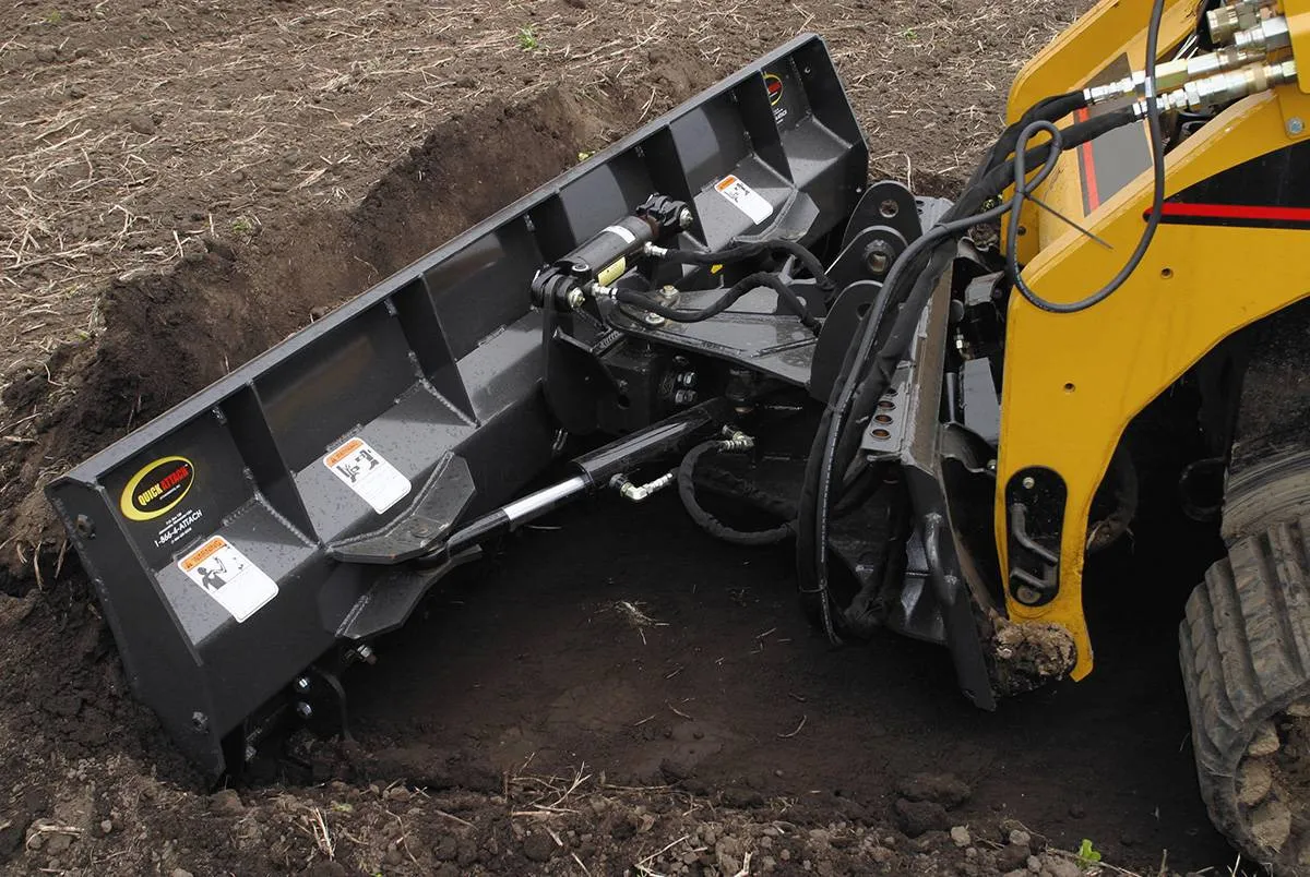 Skid Steer Dozer Blade | Versa Blade-Industrial 6-Way Dozer Blade/Grader/Leveler