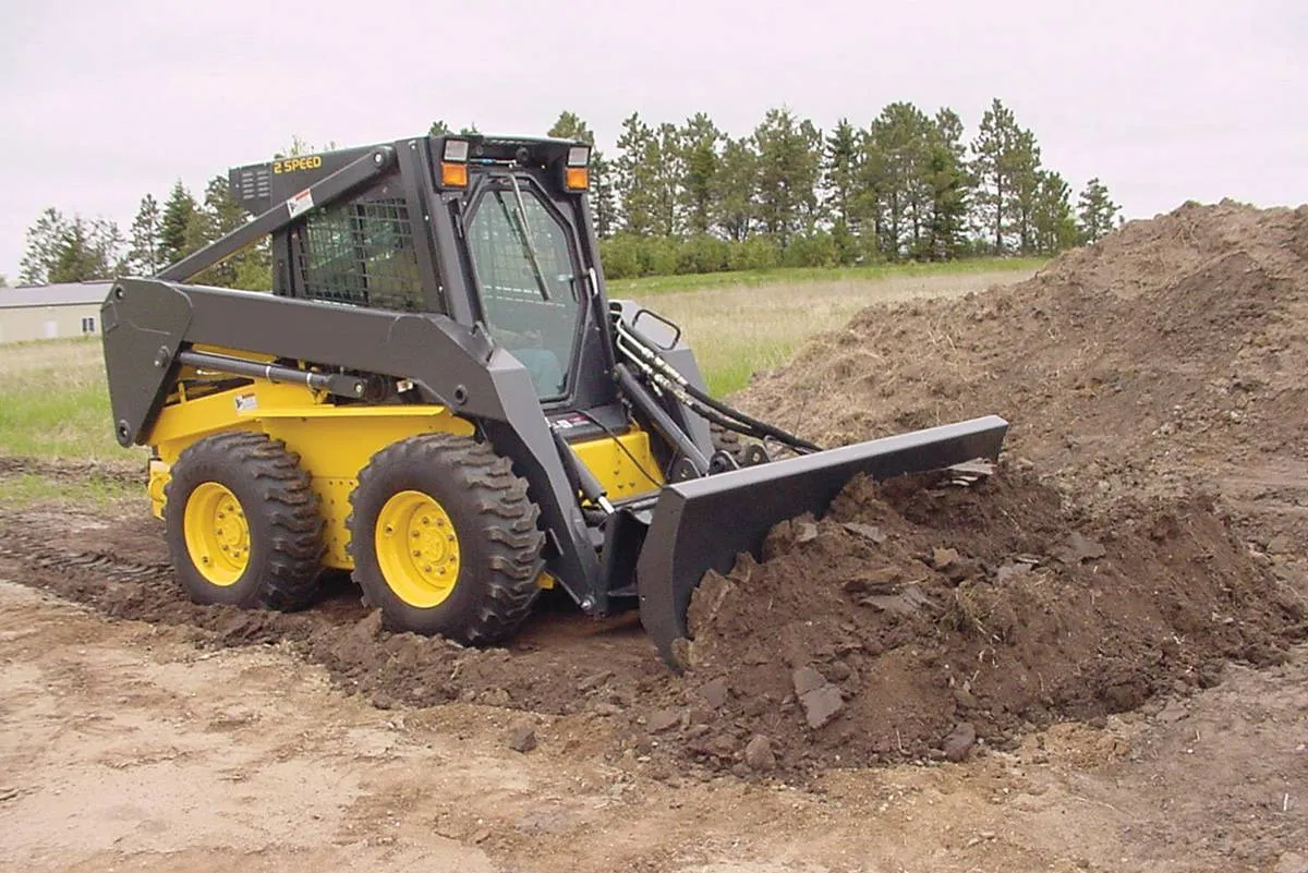 Skid Steer Dozer Blade | Versa Blade-Industrial 6-Way Dozer Blade/Grader/Leveler