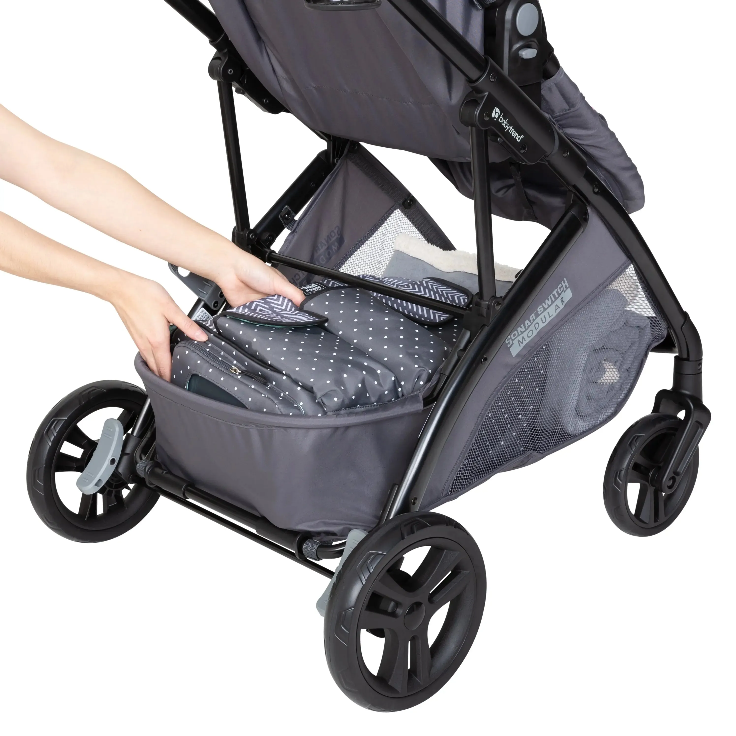 Sonar™ Switch 6-in-1 Modular Stroller Travel System with Ally™ 35 Infant Car Seat