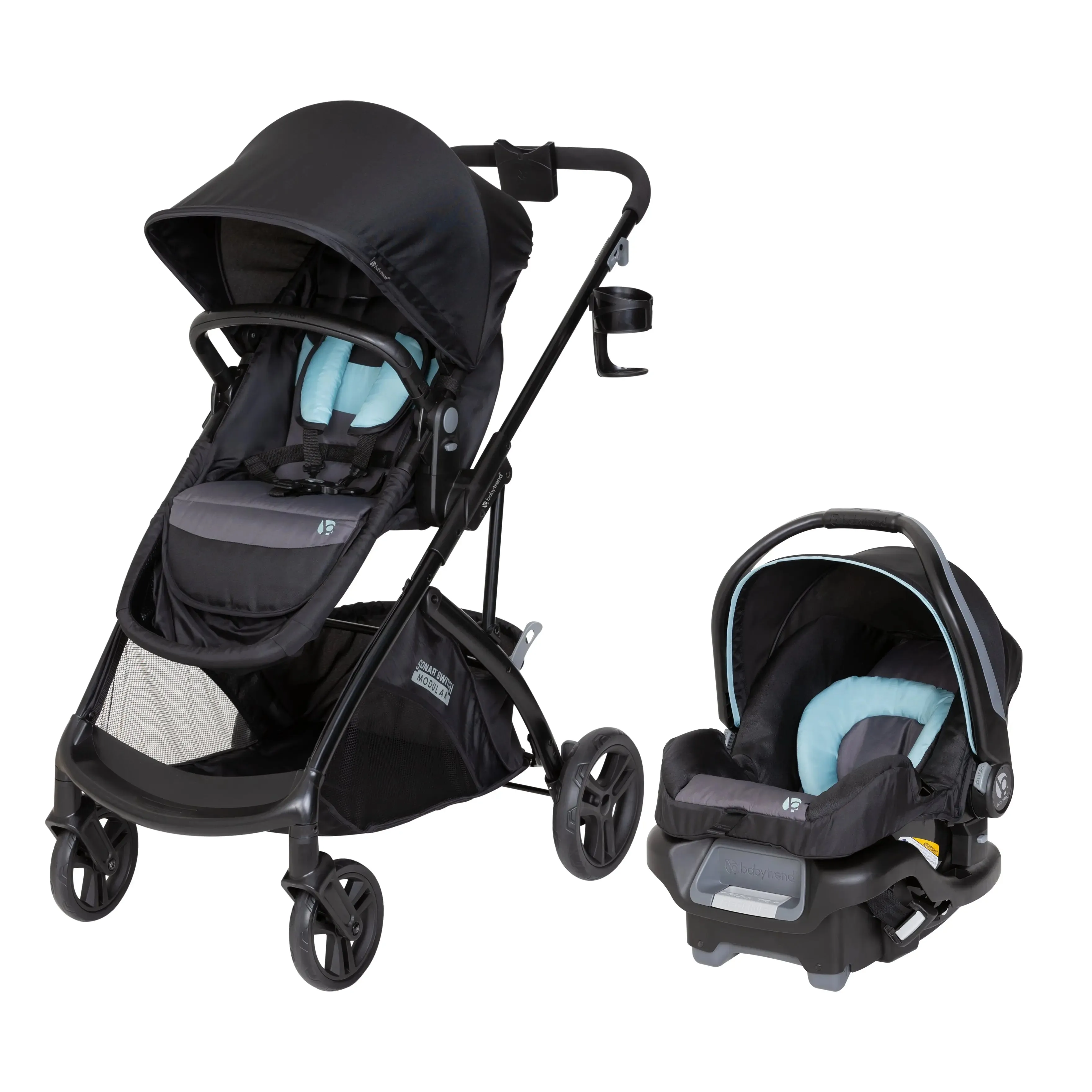 Sonar™ Switch 6-in-1 Modular Stroller Travel System with Ally™ 35 Infant Car Seat