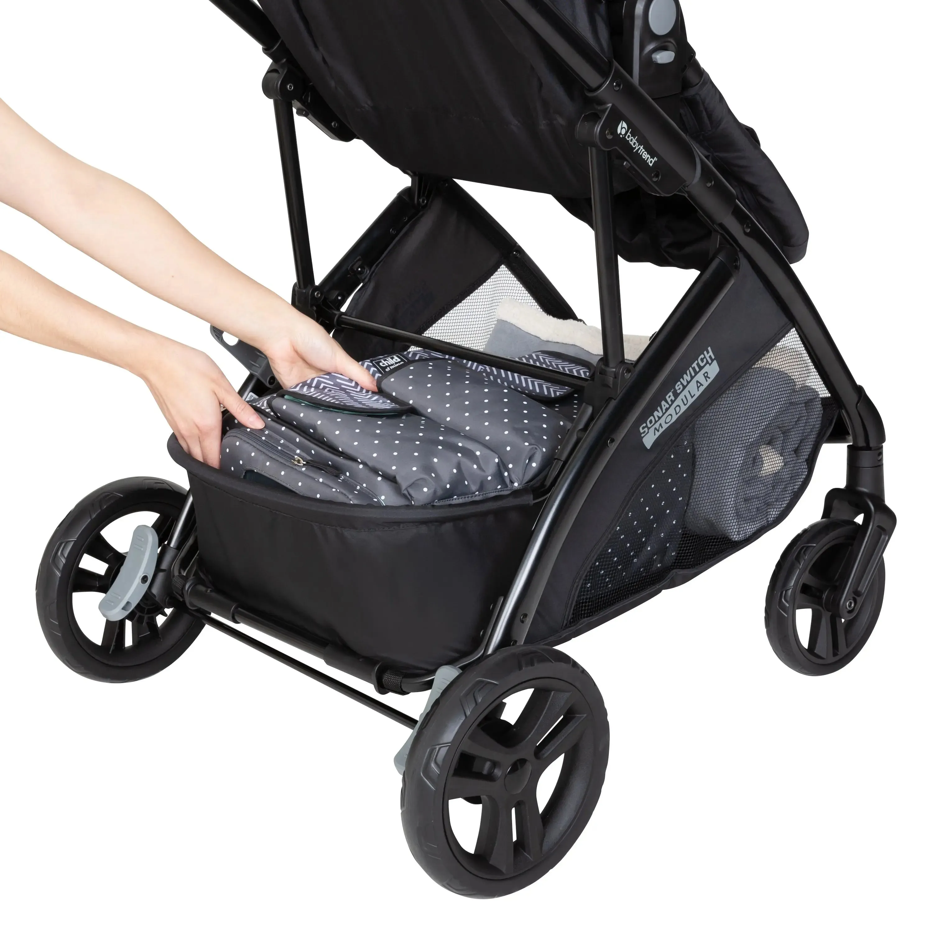 Sonar™ Switch 6-in-1 Modular Stroller Travel System with Ally™ 35 Infant Car Seat