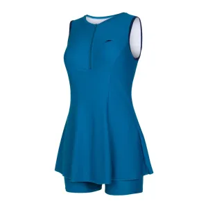 Speedo Closed Back Swimdress With Boyleg