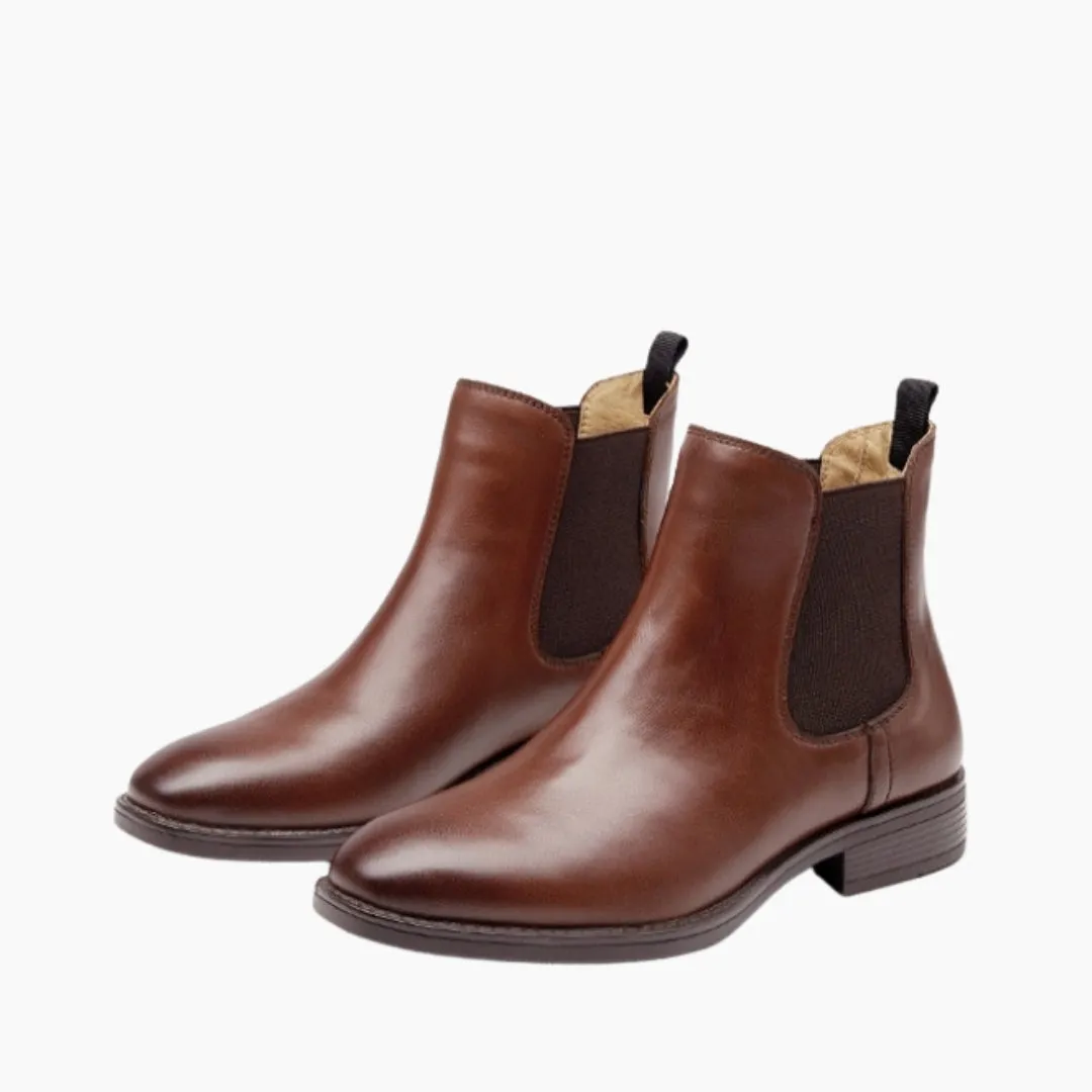 Square-Toe, Non-Slip : Chelsea Boots for Women