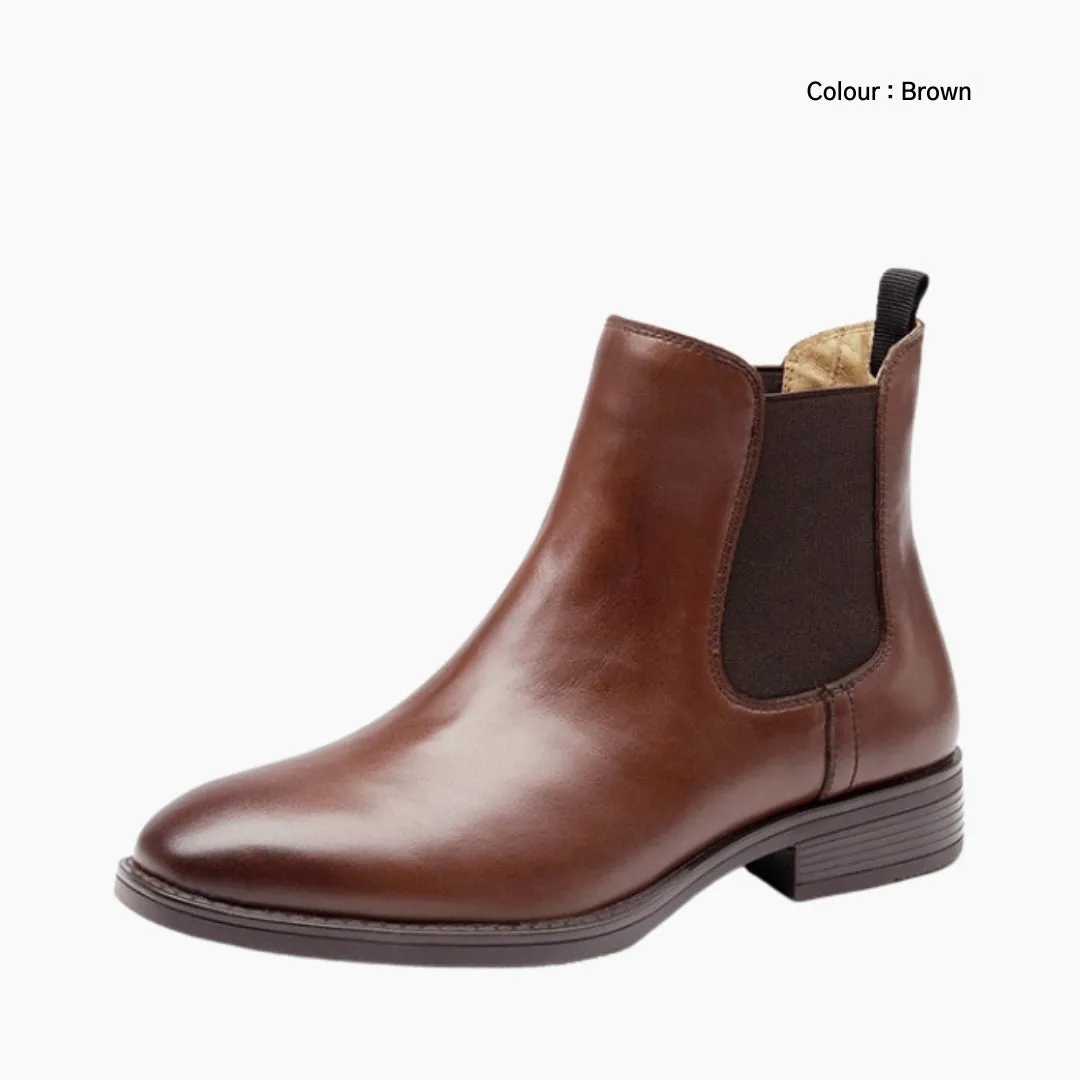 Square-Toe, Non-Slip : Chelsea Boots for Women