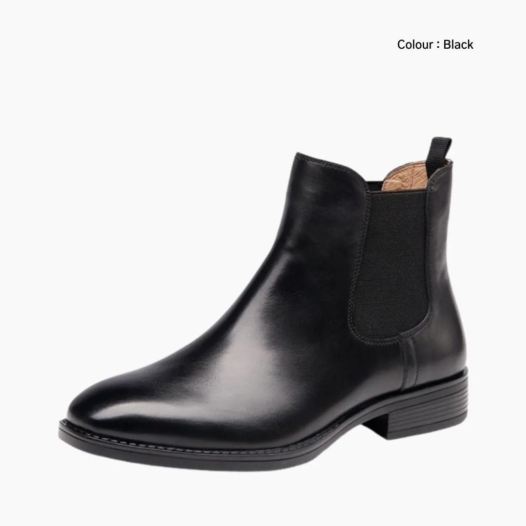 Square-Toe, Non-Slip : Chelsea Boots for Women