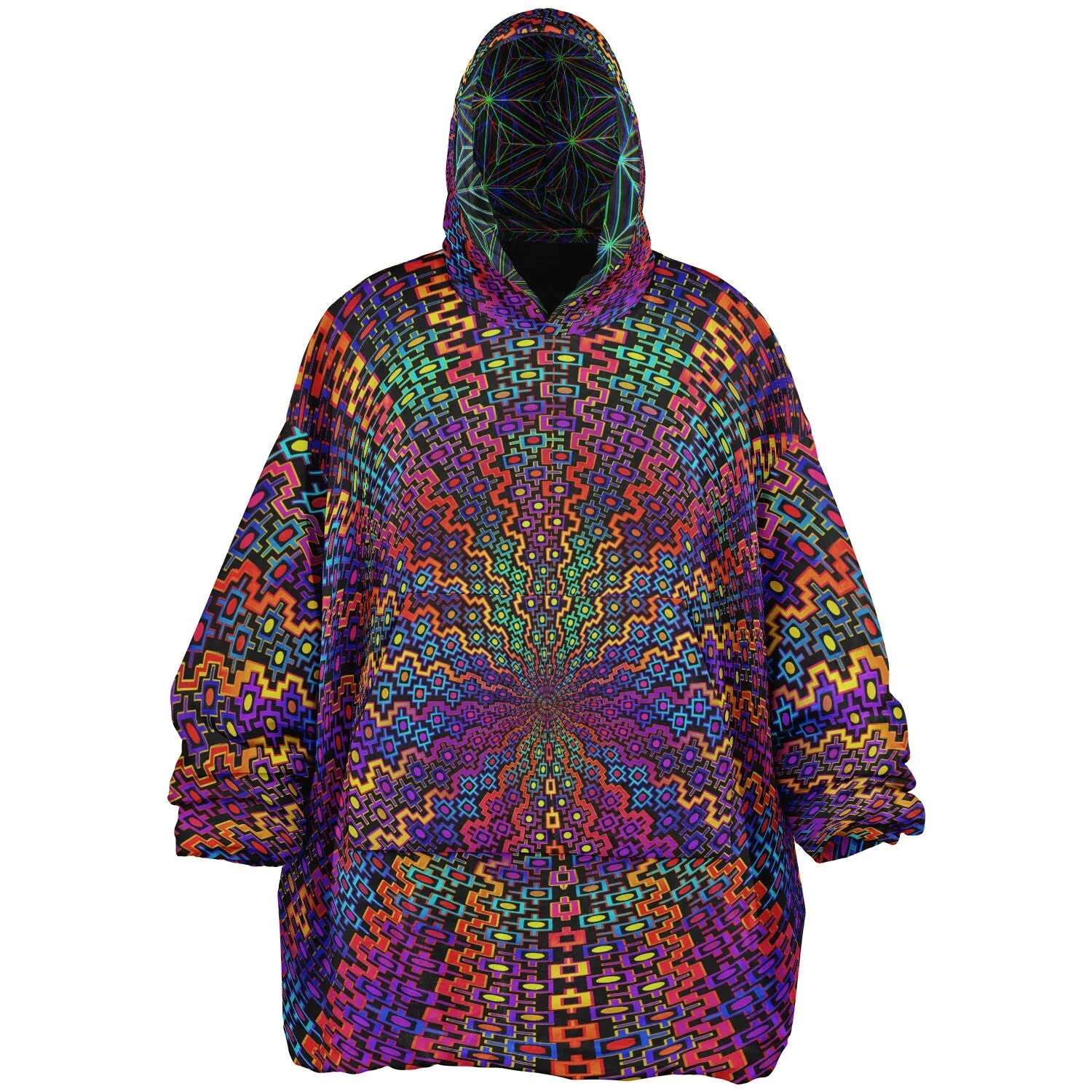 STARSEED RAINBOW Reversible Snug Hoodie - HAKAN HISIM