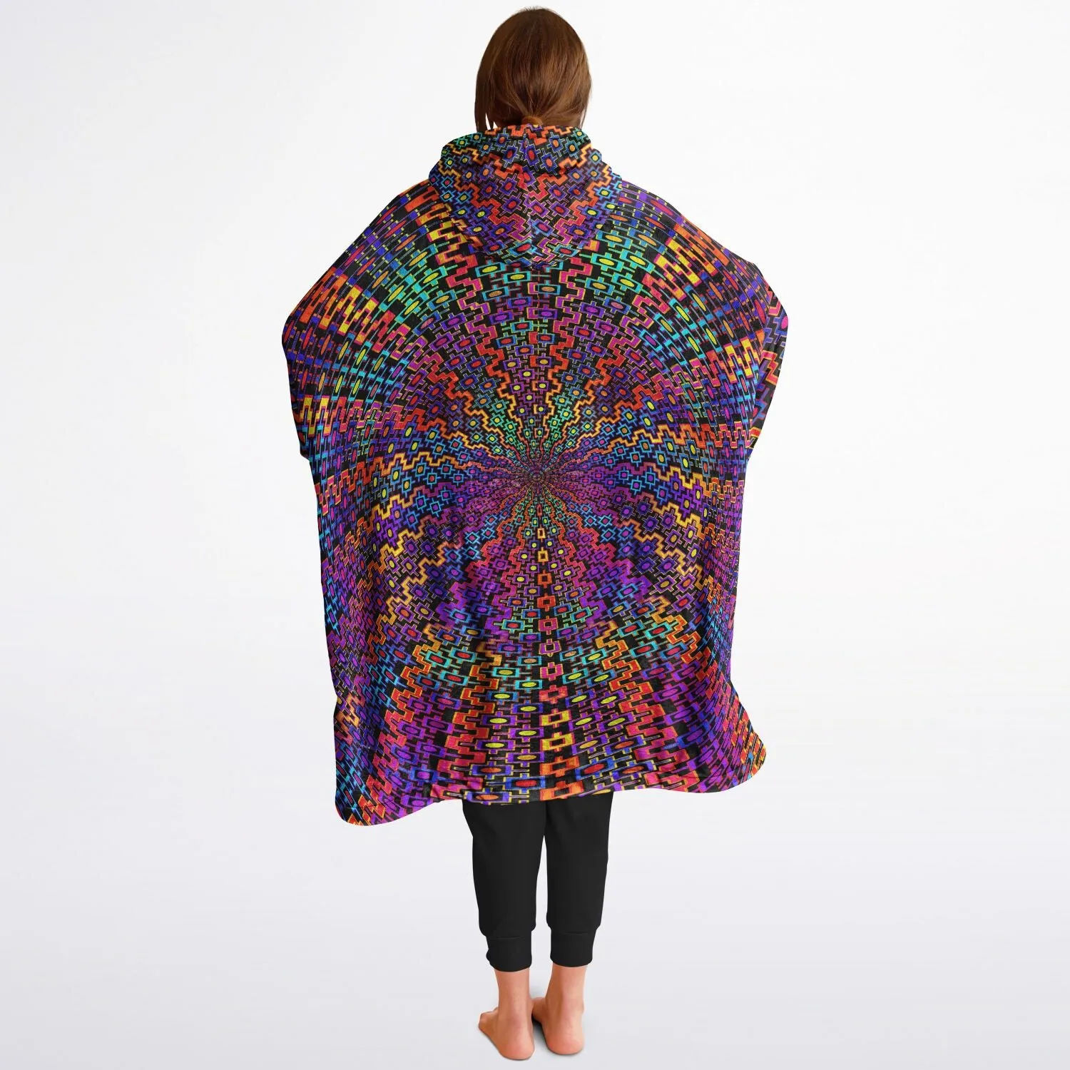 STARSEED RAINBOW Reversible Snug Hoodie - HAKAN HISIM
