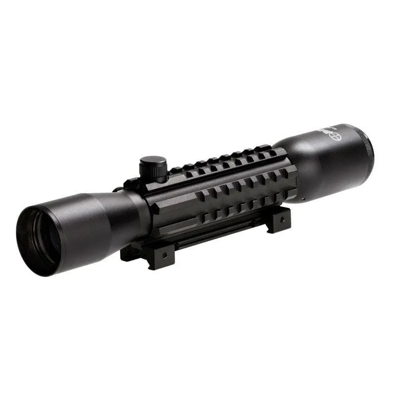 Sun Optics 4x32 Tactical Riflescope (Picatinny side & top mount rails)