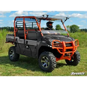 SuperATV Kawasaki Mule Pro Scratch Resistant Flip Windshield