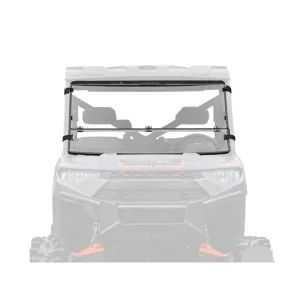 SuperATV Polaris Ranger XP 1000 Scratch Resistant Flip Down Windshield