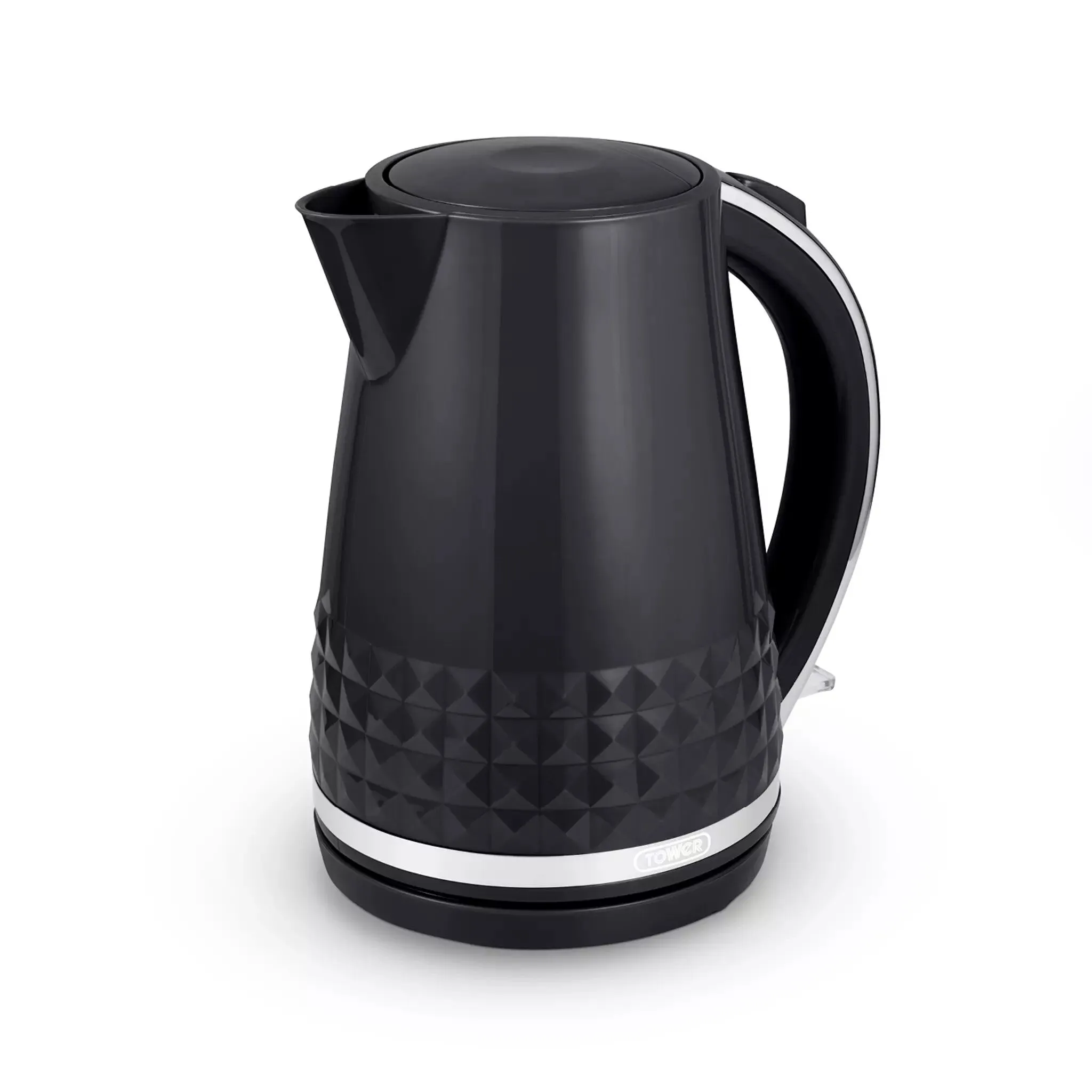 Tower Solitaire 1.5L 3KW Kettle - Black
