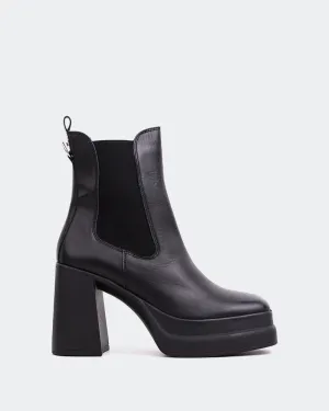 Trish Black Leather