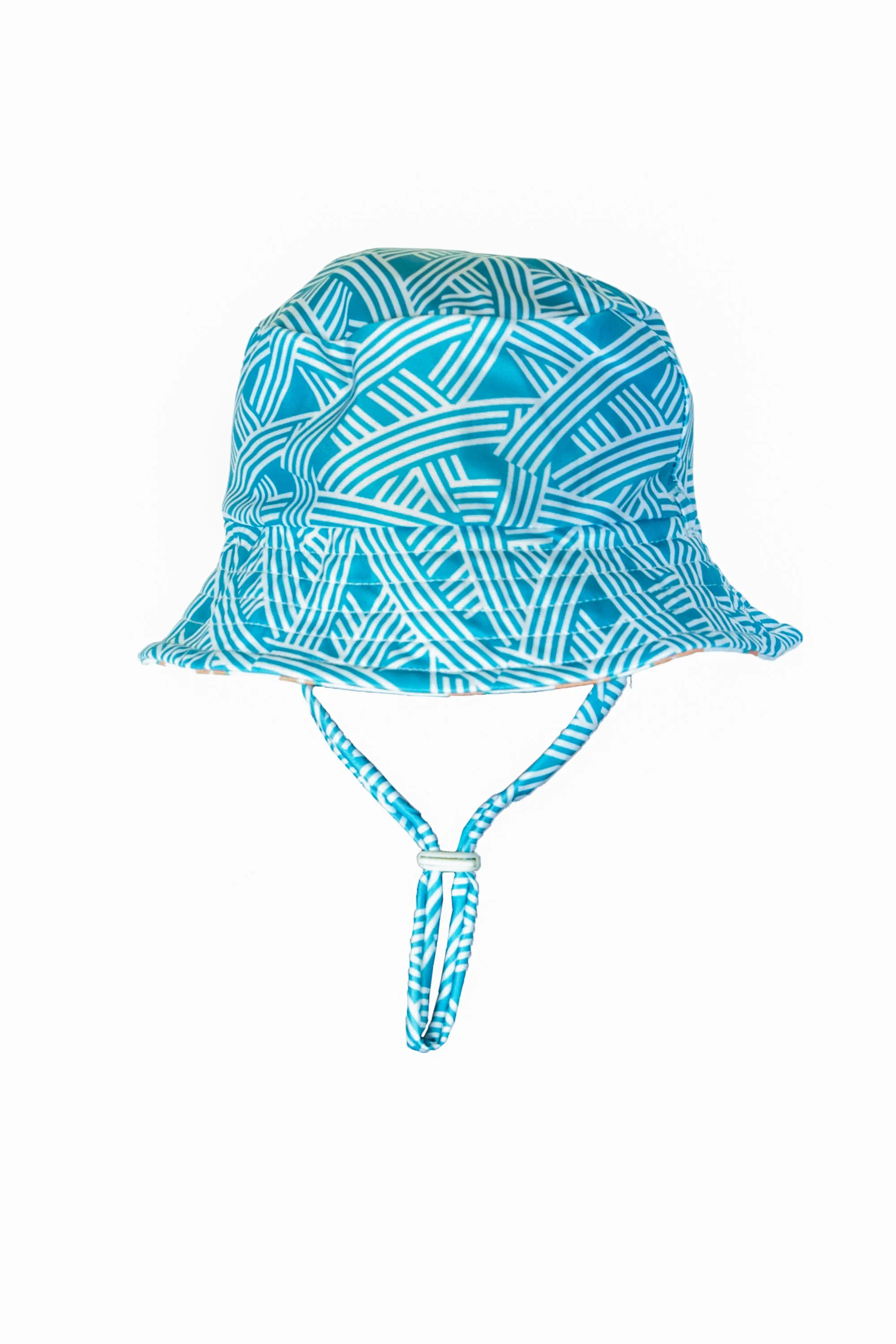 Turtle Island Kids Swim Hat - Reversible