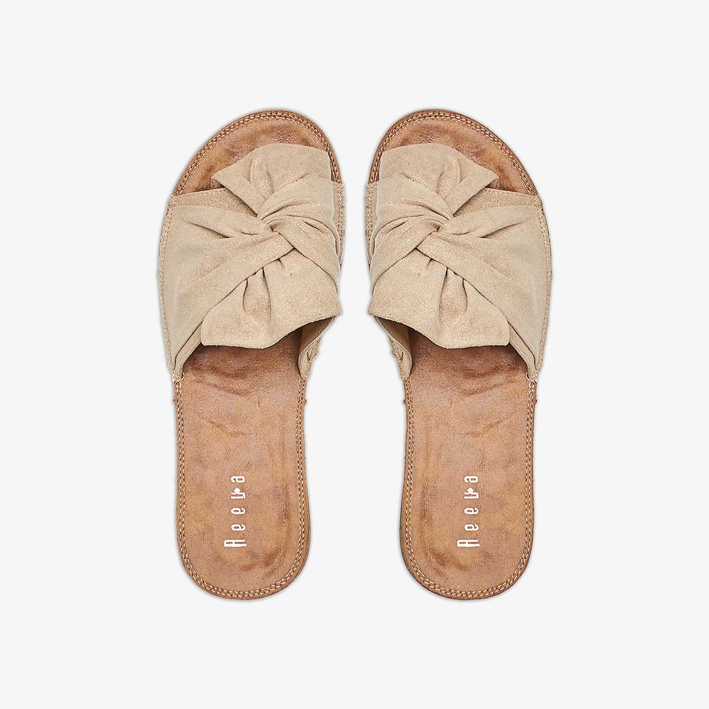 Twisted Bow Ladies Chappals