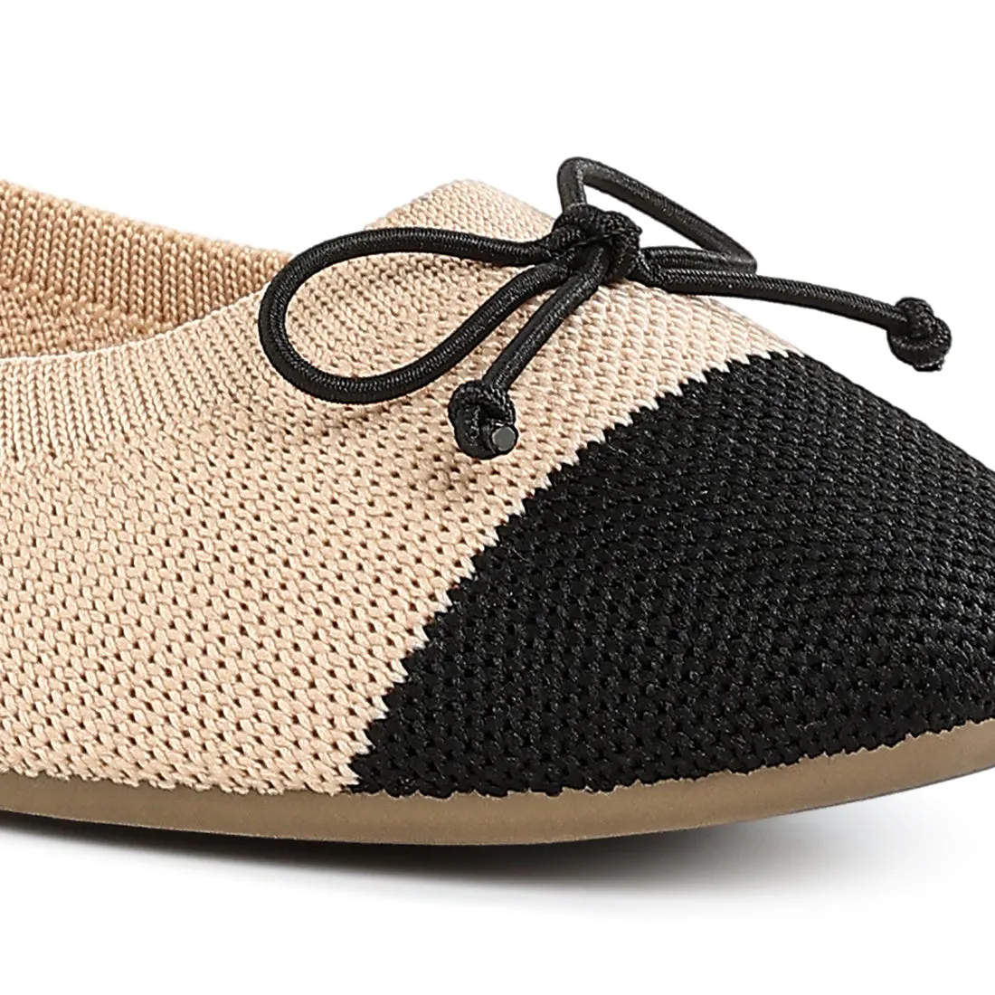 Two Tone Ballerinas