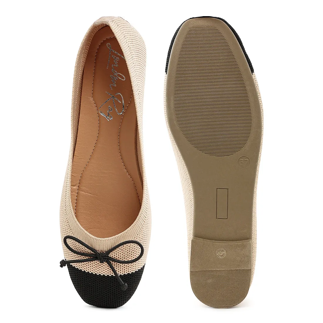 Two Tone Ballerinas