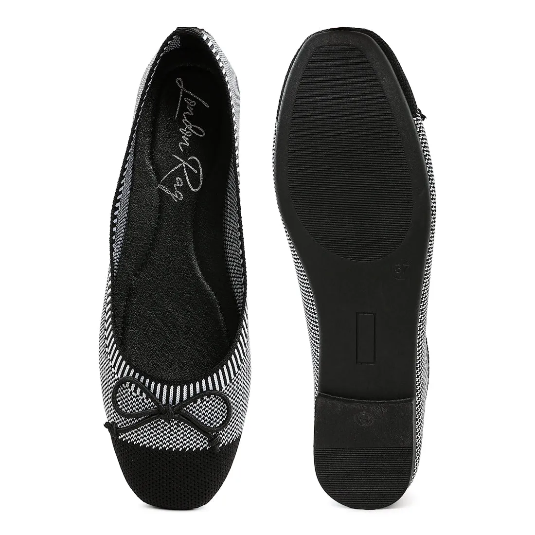 Two Tone Ballerinas