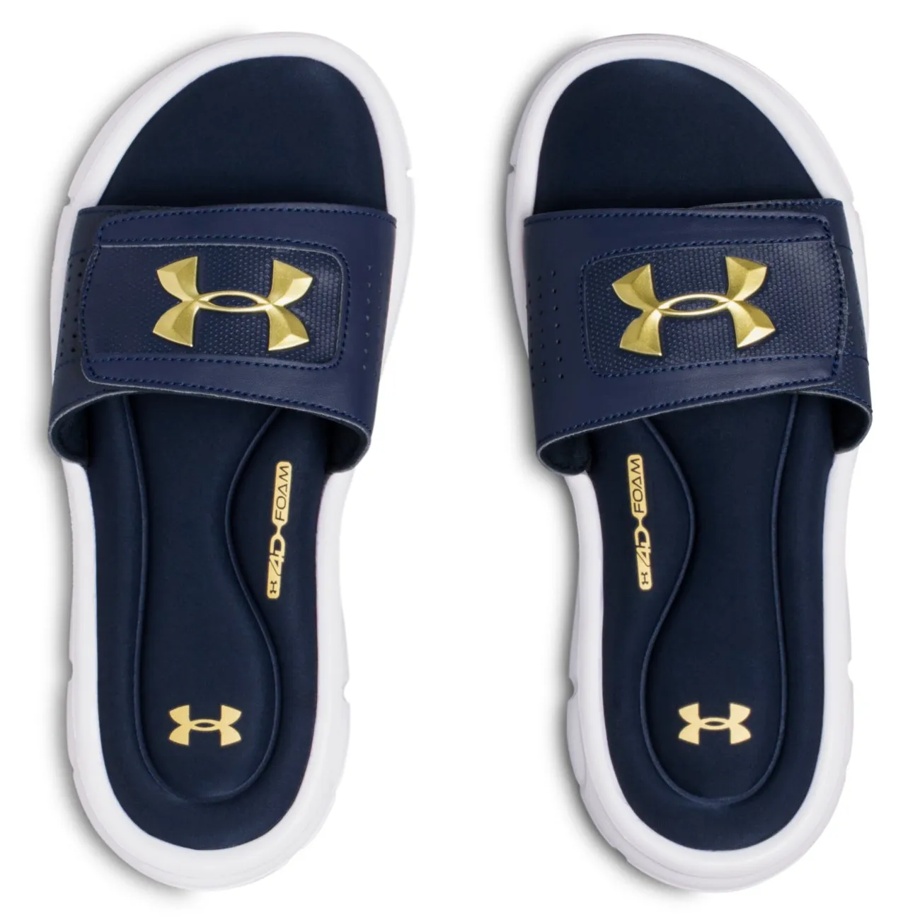 Under Armour Academy/White Ignite V Children's/Youth Slide